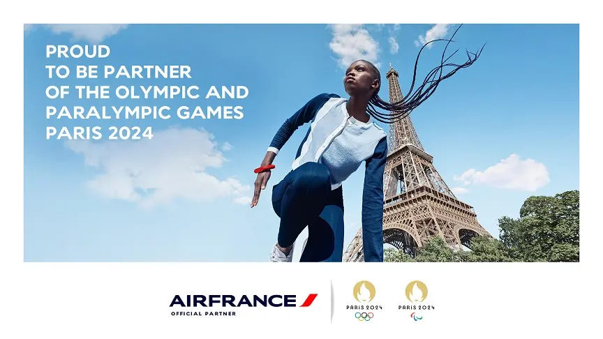 Air France es el socio oficial de los Juegos Olímpicos y Paralímpicos de París 2024