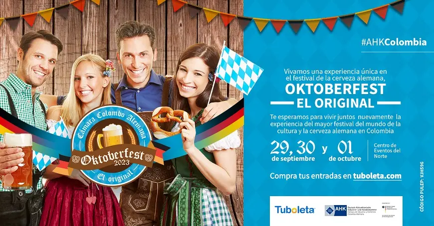 Tres días para celebrar en Bogotá la 14° edición del Oktoberfest, el festival original de la cultura y la cerveza alemana