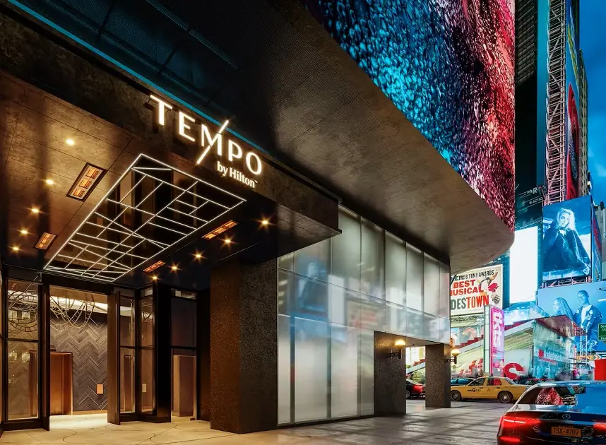 Debuta Tempo by Hilton, una nueva y elegante marca de estilo de vida en Times Square