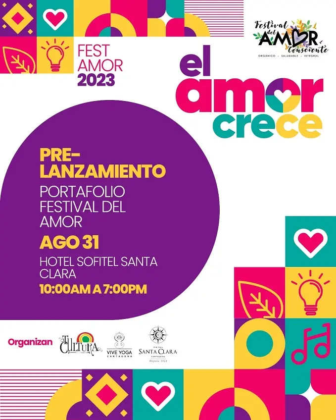 Llega una nueva versión del Festival de Amor consciente, un espacio para emprendedores cartageneros
