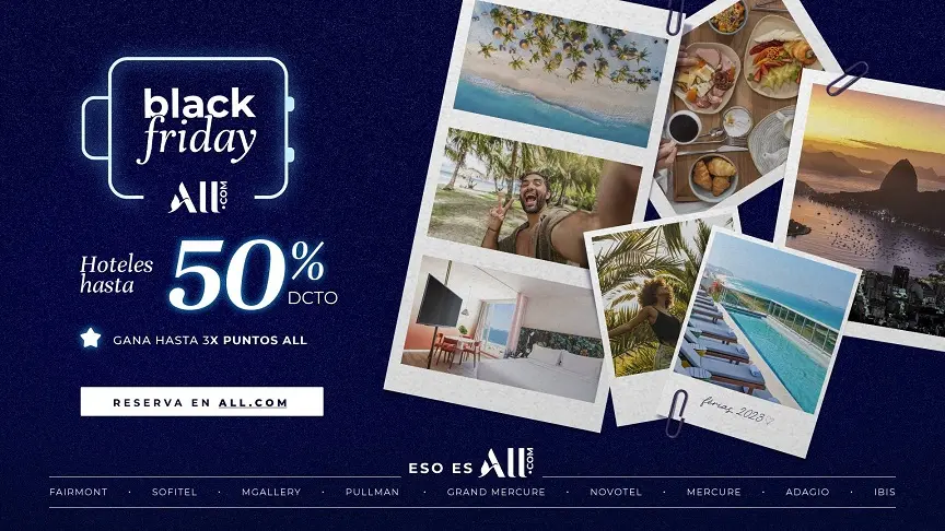 Accor en el Black Friday: descuentos de hasta un 50%