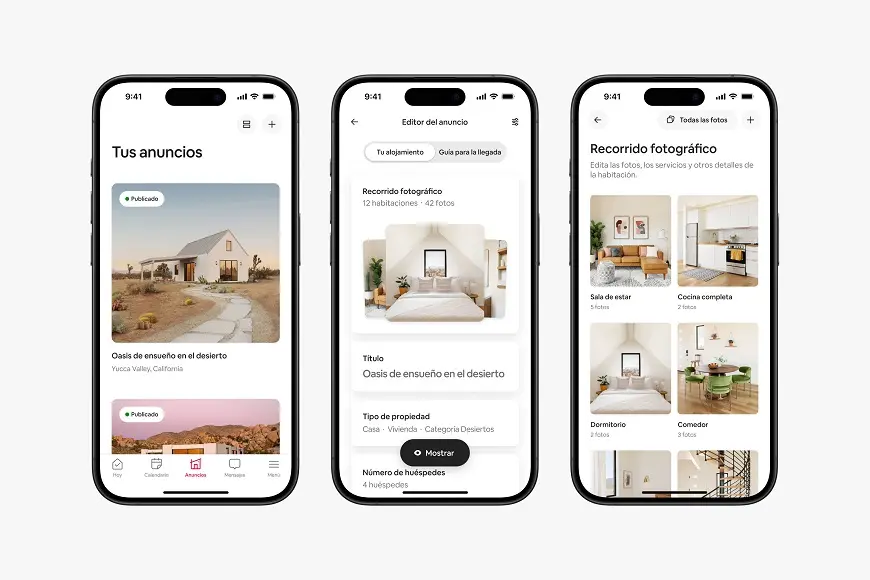 Airbnb presenta Favoritos entre huéspedes, relanza calificaciones, reseñas y otras mejoras