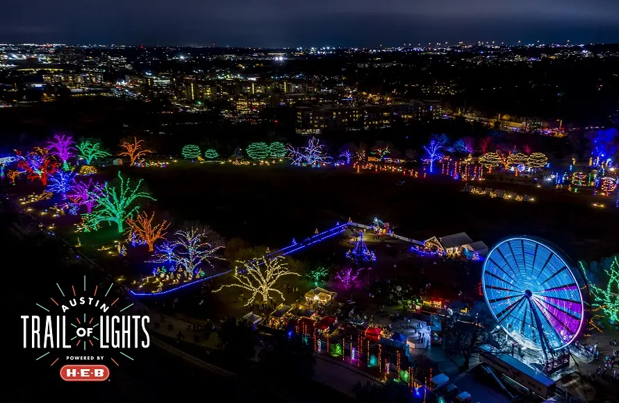 La 59.ª edición anual del Austin Trail of Lights comienza el 1 de diciembre