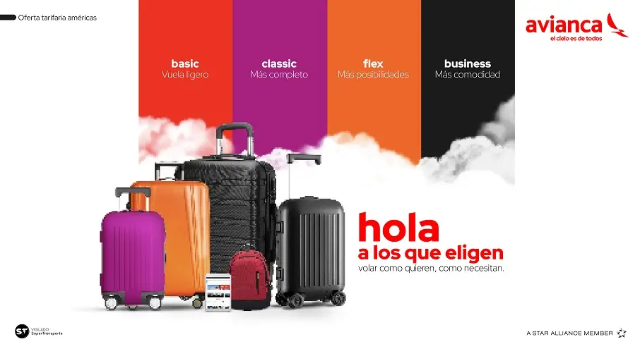 Avianca estrena nuevas tarifas con las que simplifica su oferta 