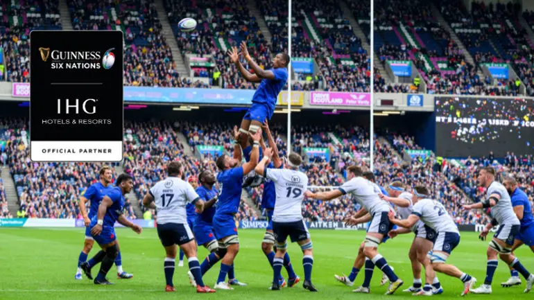 IHG Hotels & Resorts y Six Nations Rugby unen fuerzas para ofrecer a los aficionados experiencias imperdibles