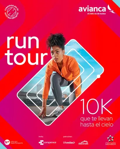 Avianca anunció su RunTour 2024 con más beneficios y oportunidades para todos los que quieren romper su récord de 10 K