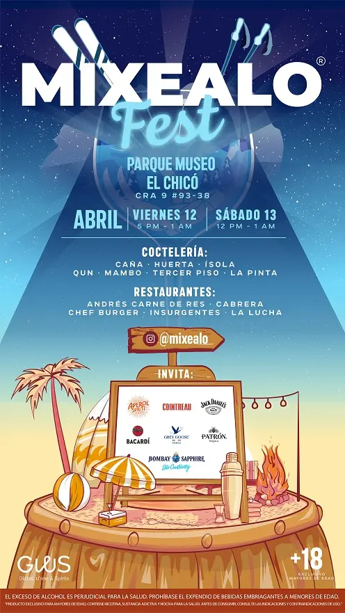 MIXEALO FEST: el primer festival de mixología en Colombia
