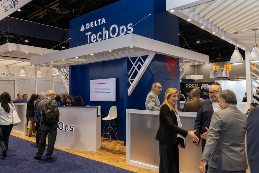 Delta TechOps brilla en Windy City en MRO Americas 2024
