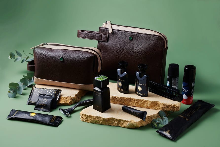 Kits de comodidades exclusivos para la temporada de verano de Emirates y Bulgari ya a bordo