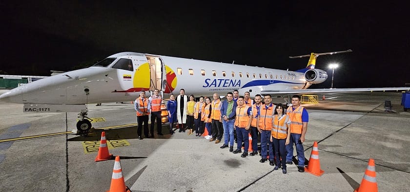 SATENA inauguró vuelo directo entre Arauca y Bucaramanga