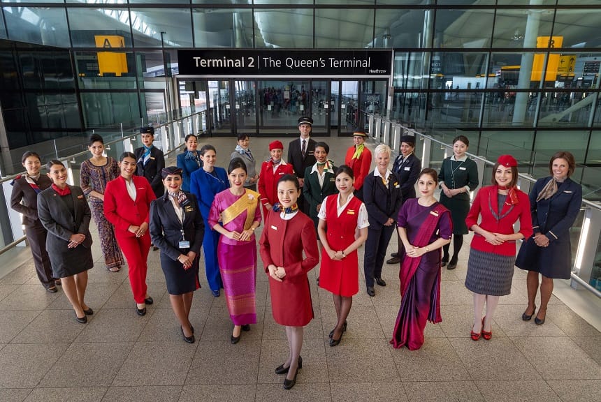 Star Alliance conmemora 10 años en la Terminal 2 de Heathrow