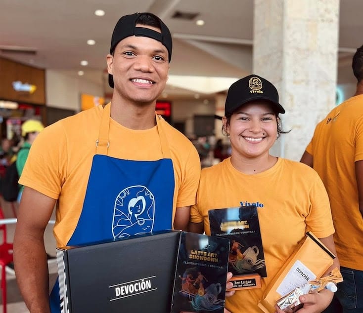 Vívolo Café destaca en el concurso Latte Art Showdown: Batalla Caribe