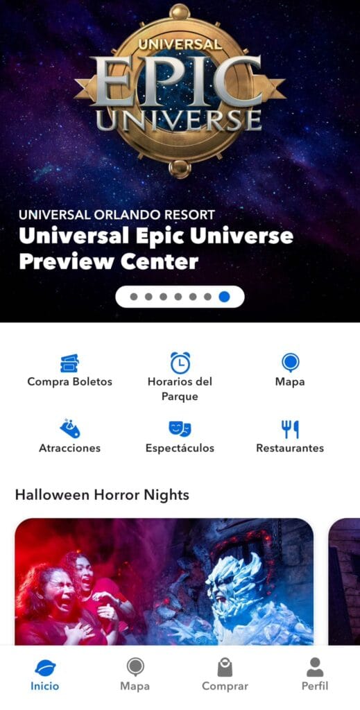 Universal Orlando Resort anuncia el lanzamiento de las versiones en portugués y español de su aplicación oficial.