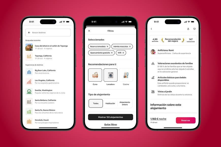 Airbnb presenta más de 50 mejoras para los huéspedes