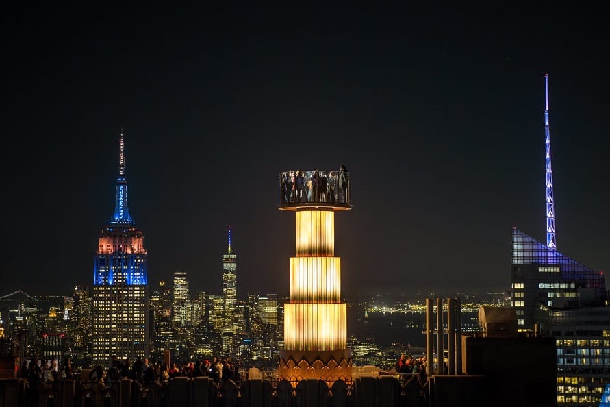THG Creative y Tishman Speyer reimaginan la plataforma de observación Top Of The Rock del Rockefeller Center