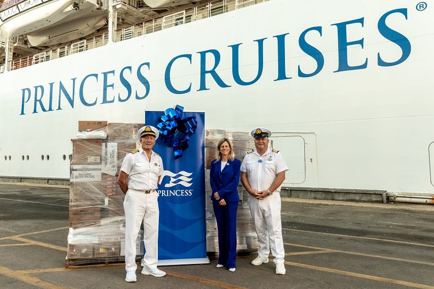 Caribbean Princess llega a Puerto Cañaveral para la primera temporada de cruceros