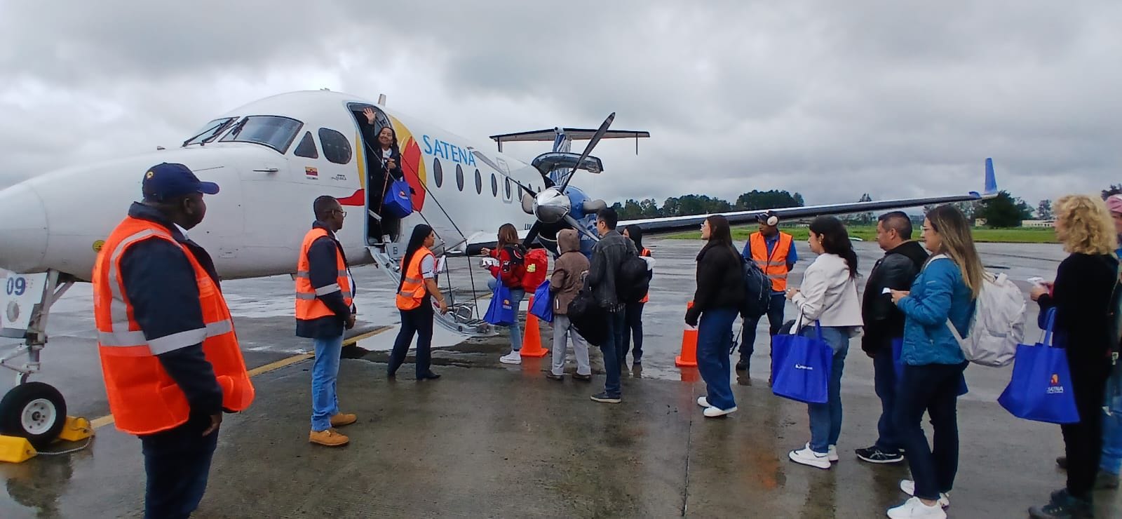 SATENA inicia el 2025 conectando a Popayán e Ipiales con nueva ruta aérea