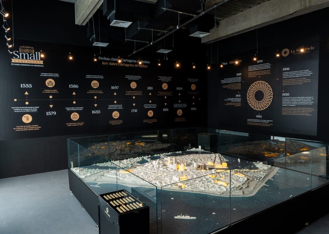 La Serrezuela presenta majestuosa maqueta a escala de Cartagena como homenaje a su historia y cultura