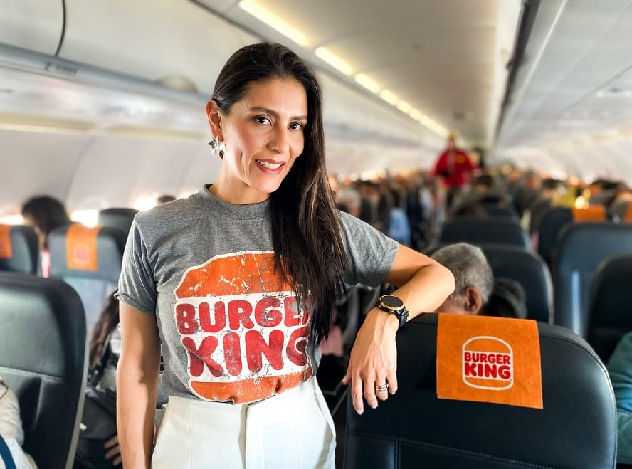 ¡Burger King se tomó el vuelo JetSMART de Bogotá a Pereira en su primera apertura del 2025!