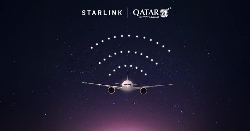 Qatar Airways se acerca a la modernización de toda la flota de Boeing 777 con Starlink y se expandirá al Airbus A350 este mes