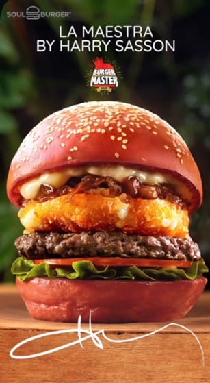 Harry Sasson asegura que su hamburguesa “La Maestra” será la mejor del Burger Master