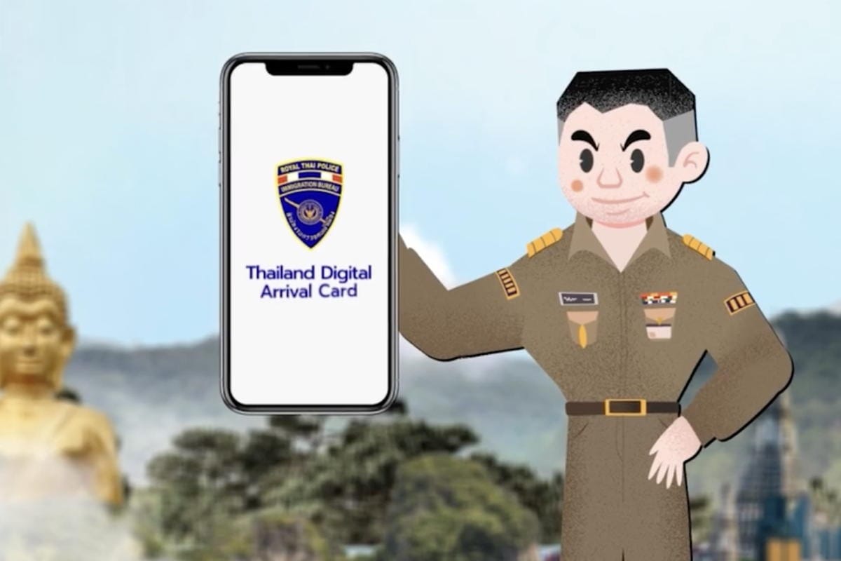 Tailandia lanzará el nuevo sistema Thailand Digital Arrival Card (TDAC)