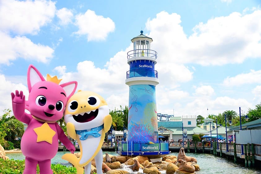 Baby Shark celebra 10 años en los parques SeaWorld con entretenimiento especial para las familias