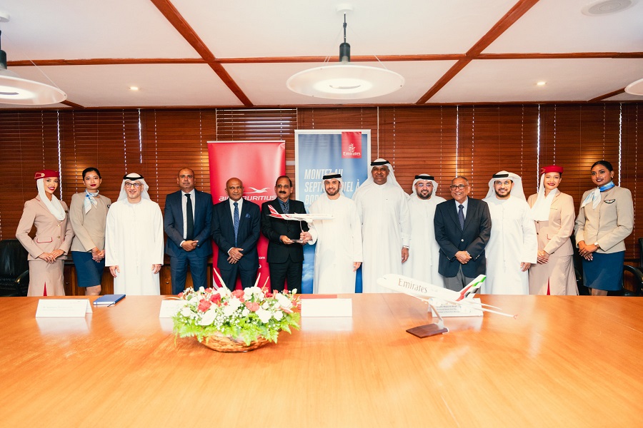 Emirates y Air Mauritius renuevan su alianza estratégica para mejorar la cooperación en vuelos de código compartido y más