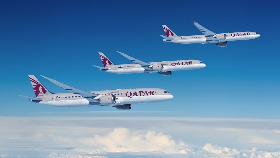 Boeing y Qatar Airways anuncian un pedido histórico de hasta 210 aviones de fuselaje ancho