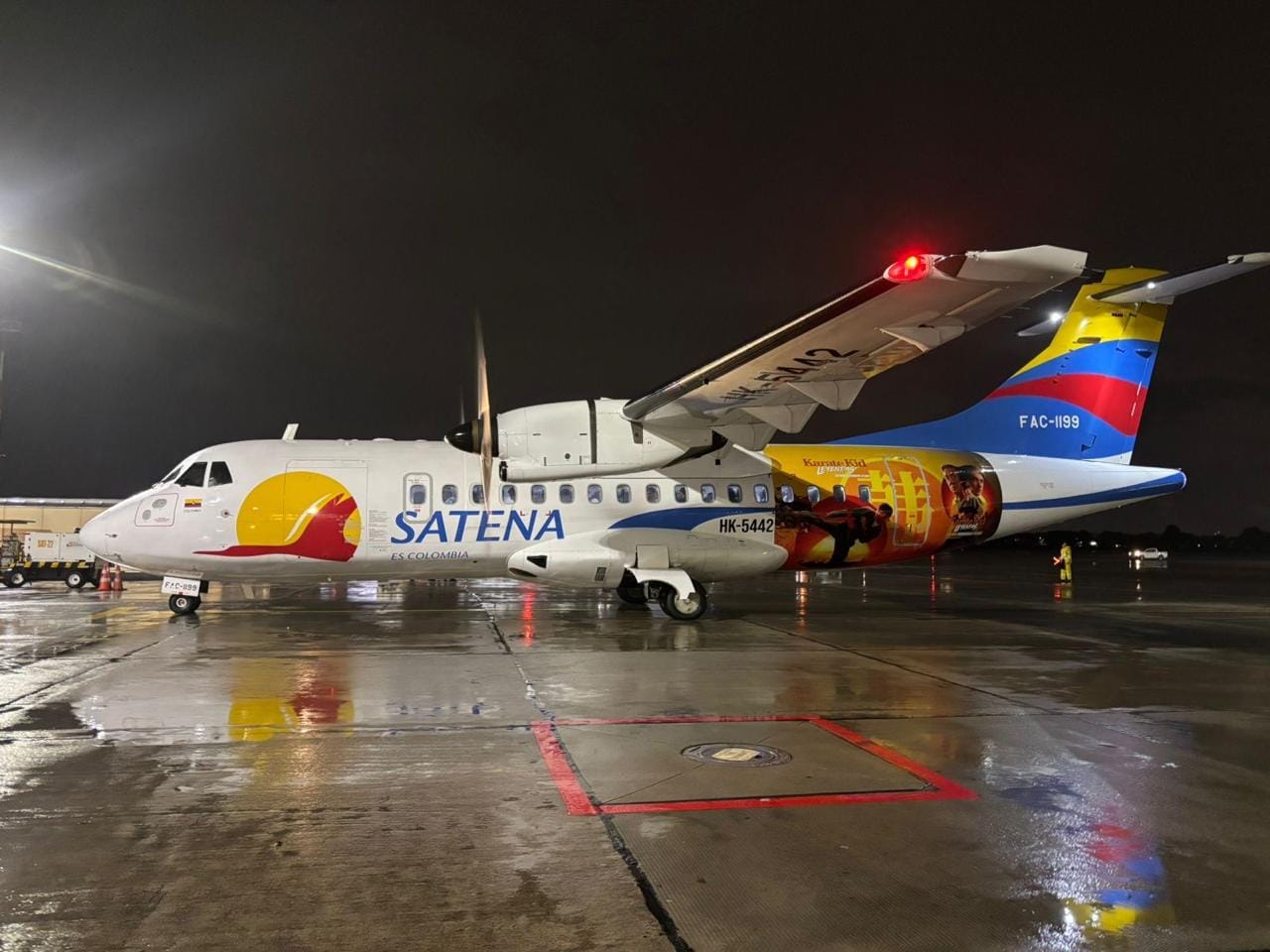 SATENA en colaboración con Karate Kid: Legendas organizó proyecciones de la nueva película