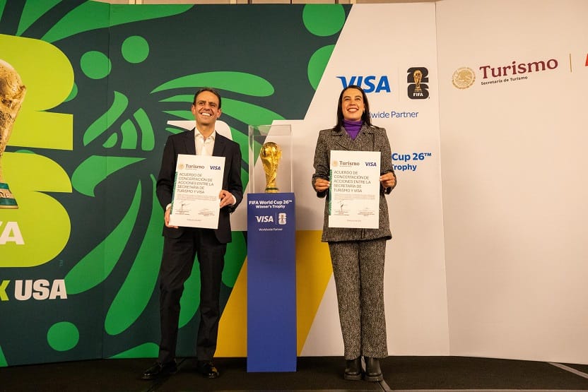 La Secretaría de Turismo y Visa anuncian convenio de colaboración para impulsar el desarrollo turístico de México
