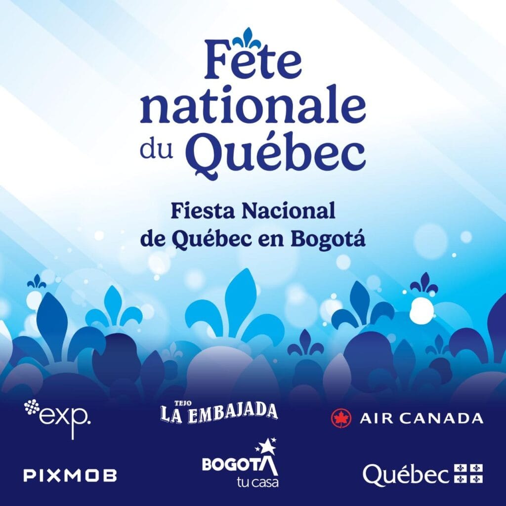 Bogotá Celebra la Fiesta Nacional de Québec y fortalece lazos turísticos y culturales con Canadá