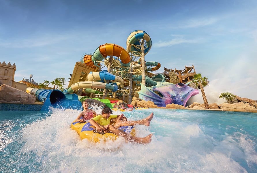 Yas Waterworld Yas Island en Abu Dhabi da la bienvenida a los huéspedes a su nueva expansión el 1 de julio