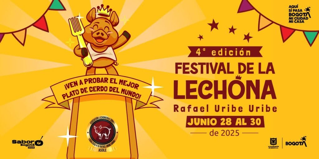 Llega la cuarta edición del Festival de la Lechona a Bogotá