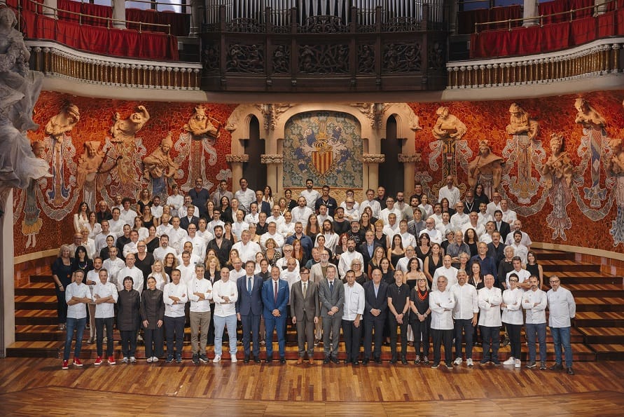 Cien chefs Michelin y tradicionales reivindican Catalunya como la mejor gastronomía del mundo 