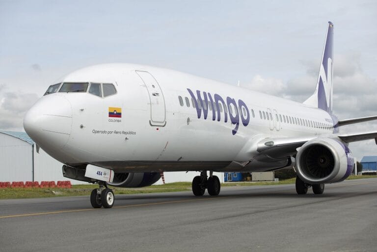 Wingo lanza nueva ruta directa entre Bogotá y Ciudad de Guatemala