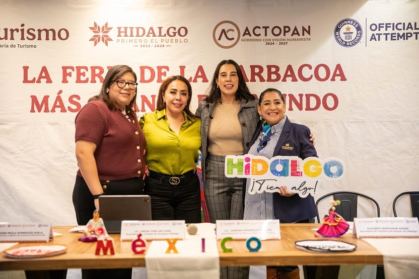 Actopan (Hidalgo) se prepara para romper Récord Guinness con la línea de tacos de barbacoa más larga del mundo