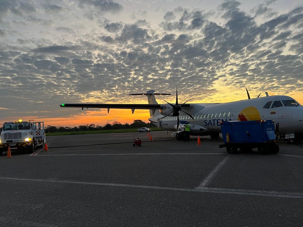 Con vuelos estables y sin alzas: SATENA responde a la contingencia vial en el Meta