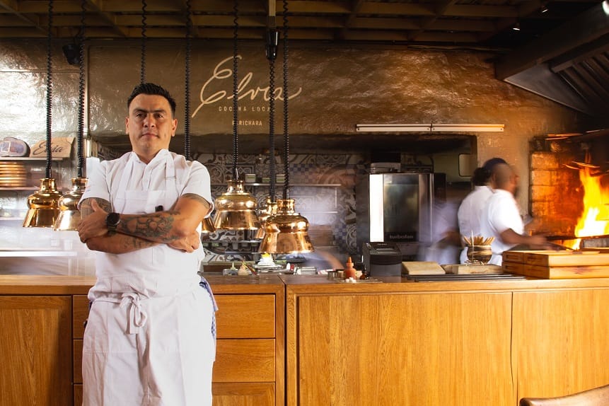 Los chefs Rafael Buitrago de Elvia en Barichara y Néstor Mesa de Basilic celebran la riqueza culinaria del oriente colombiano