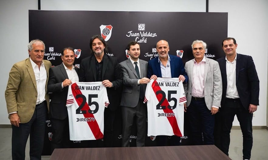 Juan Valdez consolida su expansión y se convierte en el patrocinador de River Plate