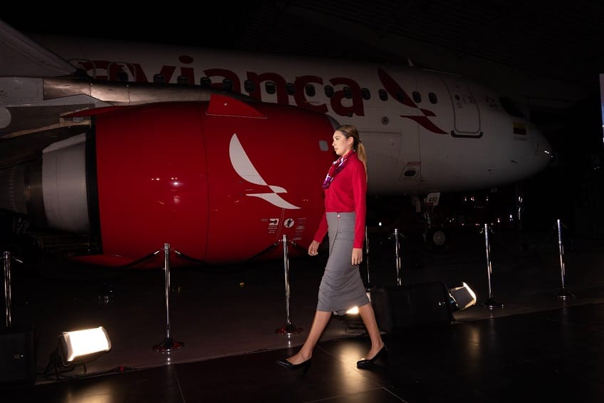 Avianca presenta sus nuevos uniformes con una propuesta que combina elegancia, comodidad e identidad de marca