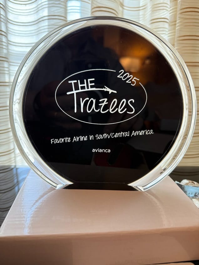 Avianca recibe doble reconocimiento en los premios The Trazees 2025