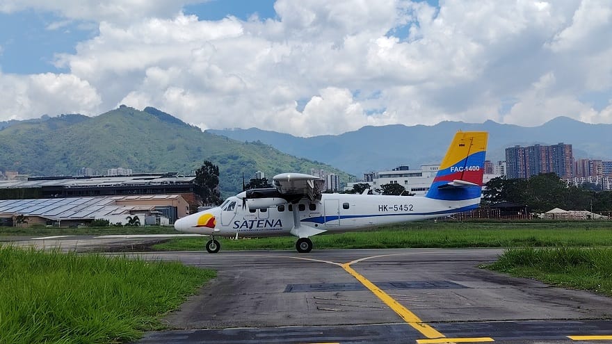 SATENA opera en el 84 % del país y se consolida como la aerolínea con mayor cobertura