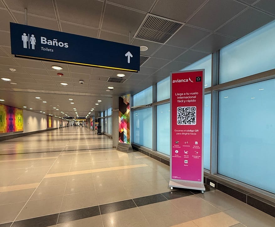 Avianca implementa RouteMe: herramienta de guía en el Aeropuerto El Dorado para mejorar la experiencia de sus clientes