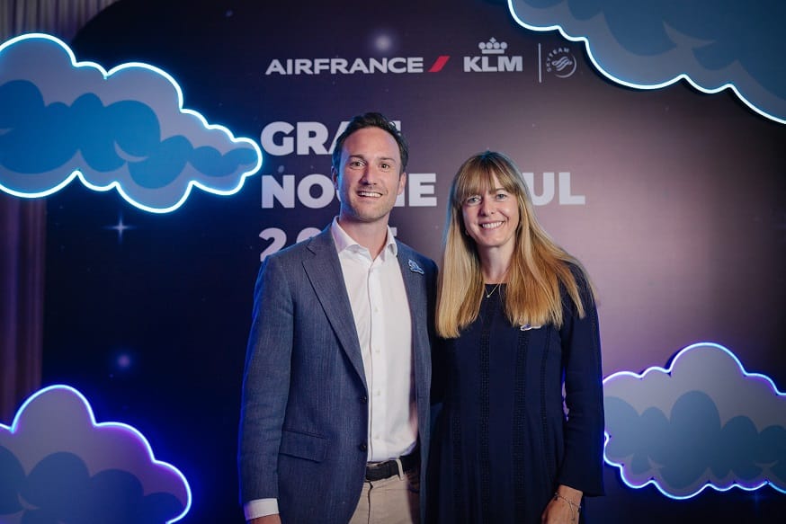 Air France-KLM celebró “La Gran Noche Azul 2025” en Bogotá con sus agencias de viaje