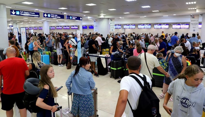 México recibe más de 14 millones de turistas extranjeros en 2025; un incremento sostenido respecto a años anteriores