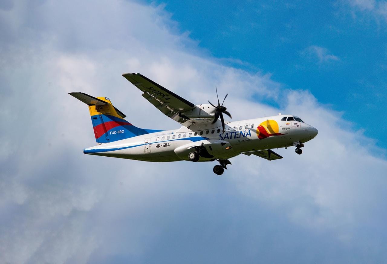 SATENA lanza descuentos en seis rutas nacionales para impulsar el turismo regional entre octubre y diciembre