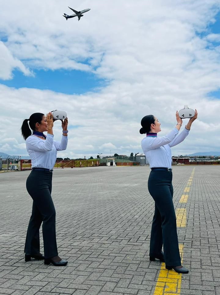 Wingo implementa realidad virtual para el entrenamiento de sus tripulaciones y marca un hito en Colombia
