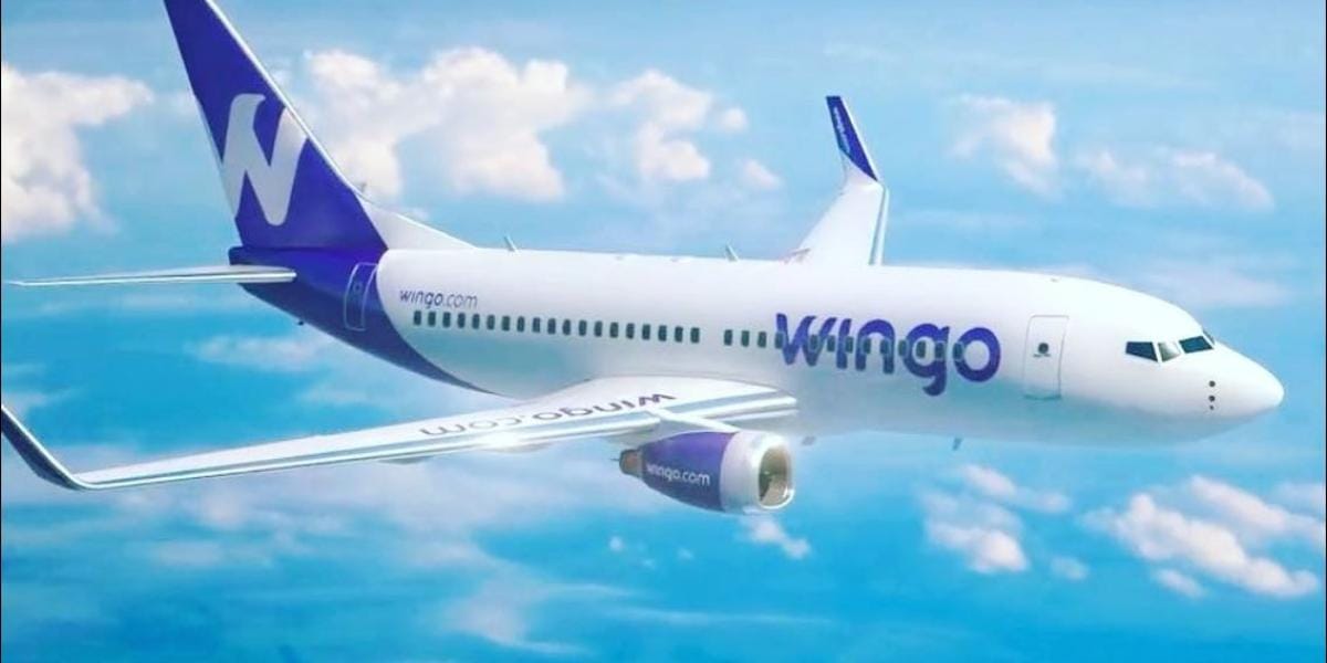 Wingo “Black Fly”: tiquetes aéreos desde $46.400 en rutas nacionales y desde USD 73 en internacionales