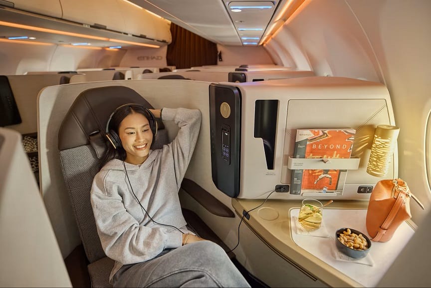 Etihad es la segunda mejor aerolínea del mundo en 2025